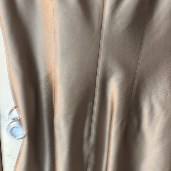 Jessica H Champagne Gold Sheath DRESS BEADED - Picture 4 of 4